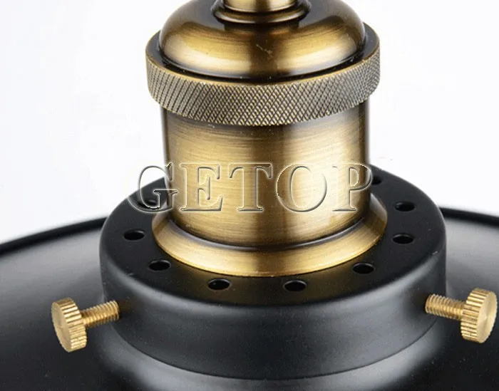 Винтажная американская промышленная лампа 1 шт. Ретро ностальгия светодиодные