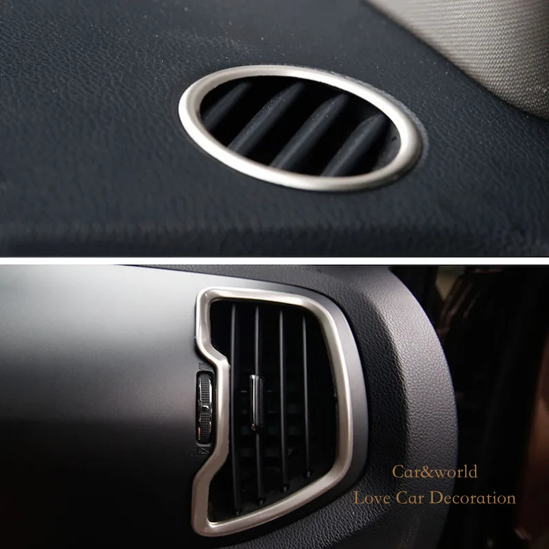 Аксессуары из нержавеющей стали для KIA Sportage R Крышка вентиляционного отверстия