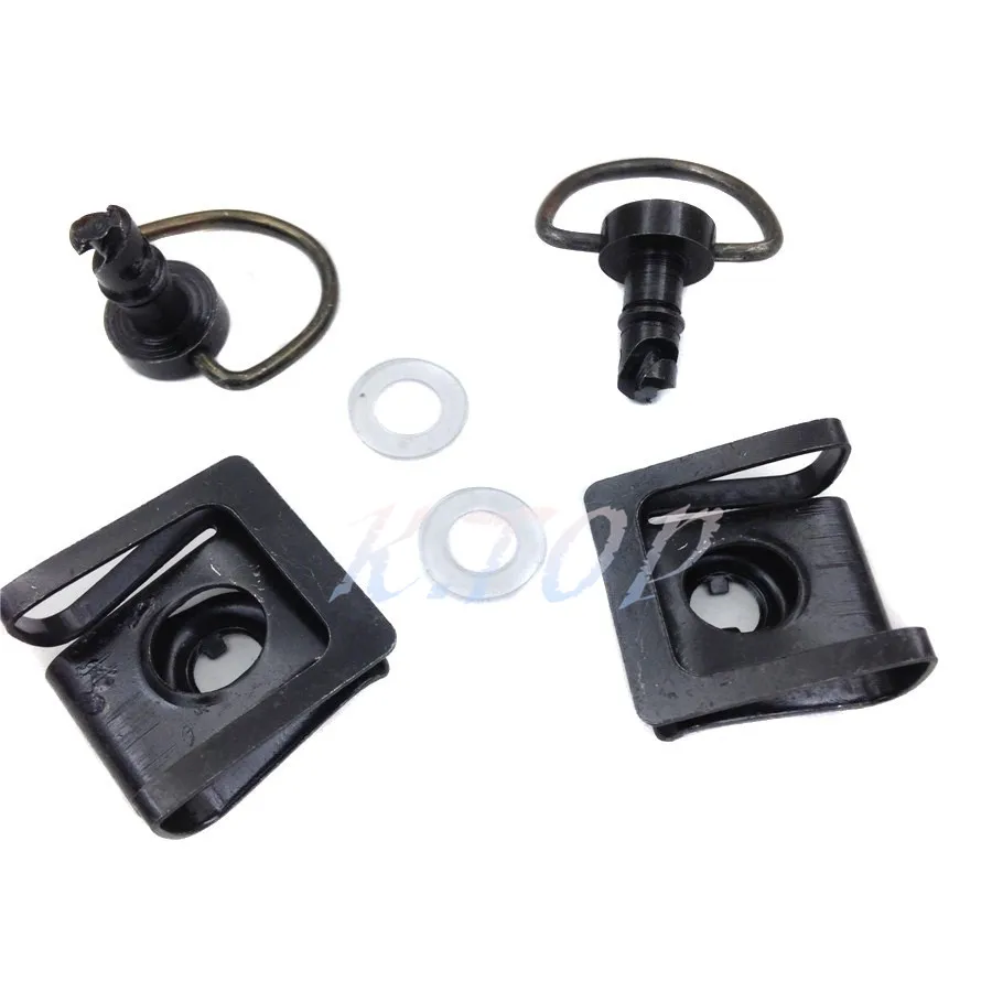 Black Motorcycle Quick Release D-ring Turn Race Fairing Fastener Fit For KTM Ducati | Автомобили и мотоциклы