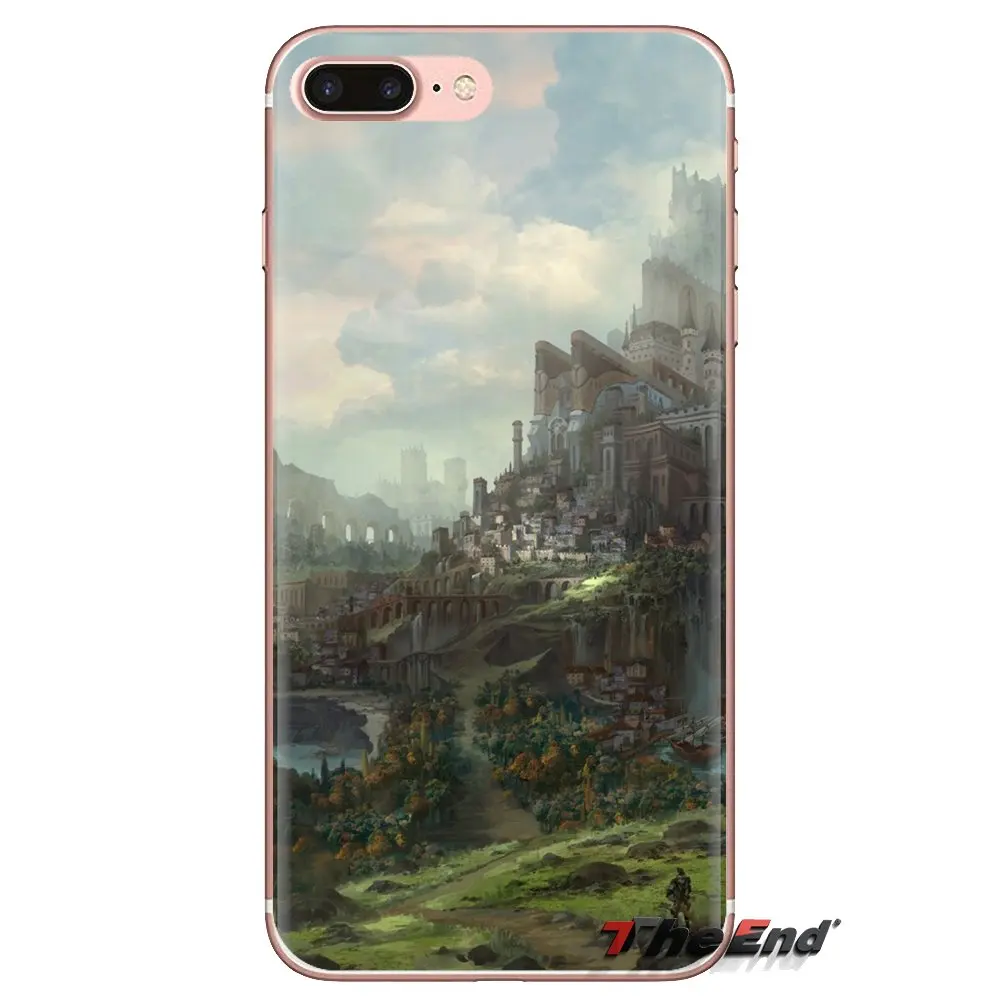 Colorful digital fantasy Art landscape For Huawei Nova 2 3 2i 3i Y6 Y7 Y9 Prime Pro GR3 GR5 2017 2018 2019 Y5II Y6II Phone Cases |