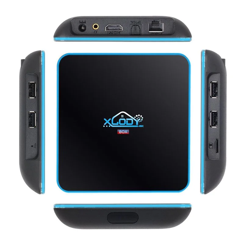 XGODY новейшие 17 4 Смарт ТВ коробка 3 + 32 GB Android 7 1 Amlogic S912 Octa Wi Fi Bluetooth K потоковое видео