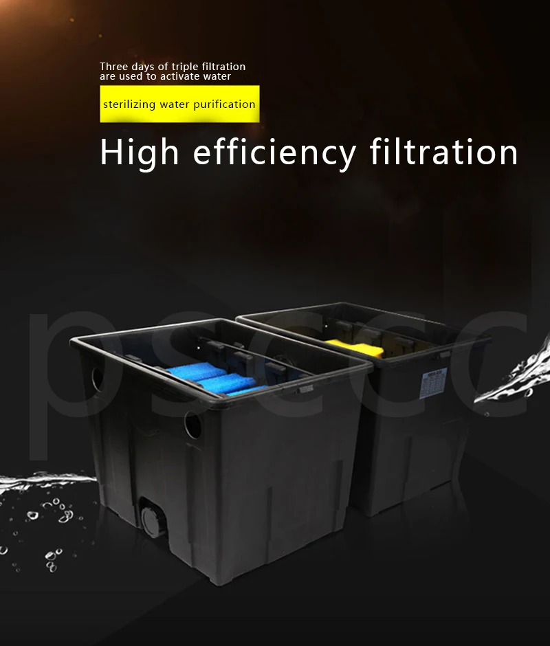 SUNSUN CBF-350 CBF-350B CBF-350C пруда koi пруд фильтр эффективной очистки воды. Фермы Бассейн очиститель. Сад фильтр для бассейна