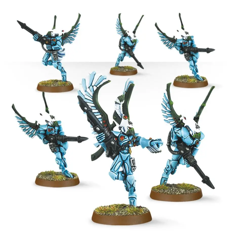 Смола Модель биты Eldar Swooping Hawks|Игровые фигурки и трансформеры| |