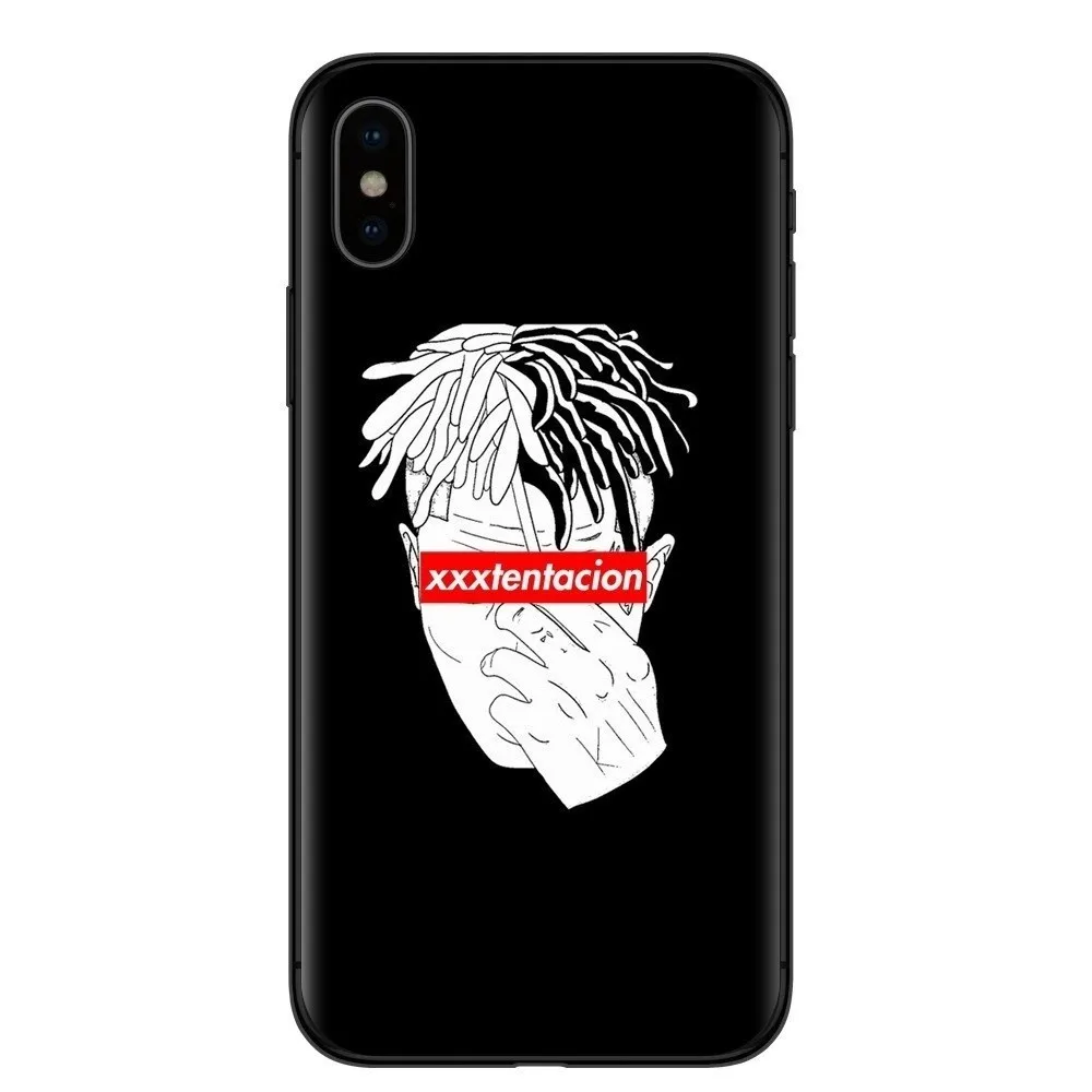 Xxxtentacion Мягкий Силиконовый ТПУ чехол для телефона iPhone 8 7 6 6S Plus X XS MAX XR 10 5S SE Coque Shell |