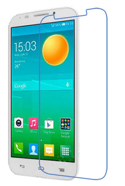2 шт./лот Защитная пленка для Alcatel one touch pop S7 ultra HD прозрачная защитная экрана Новая