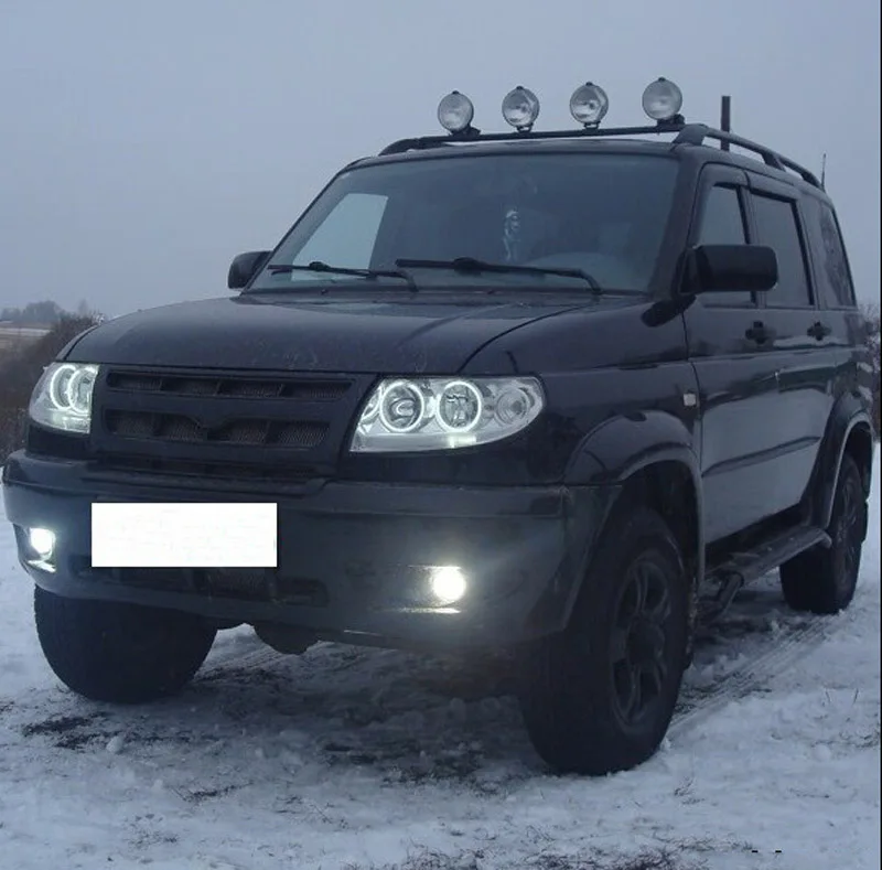 Комплект колец для уаз патриот CCFL ангельские глазки кольца с ореолом