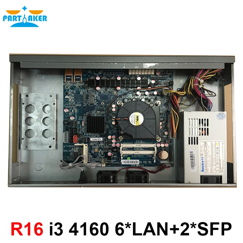 Набор микросхем Intel Z87 Express 6 процессор 82574L Gigabit Ethernet 2 оптический i3 4160 брандмауэр