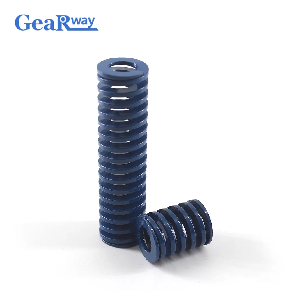 Gearway 2 шт. синяя компрессионная пружина 48% коэффициент сжатия TL18x60/18x6 5/18x9 5/18x100 мм