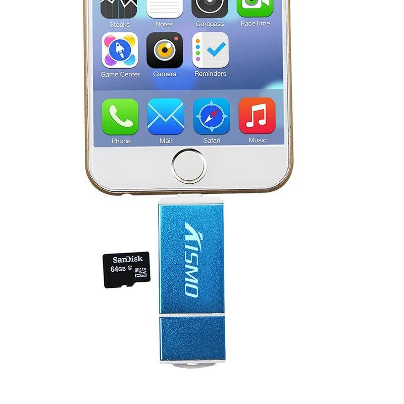 

Kisomo устройство для чтения карт Micro SD адаптер Micro USB SD адаптер для карт памяти для iPhone X 8 7 6 Plus 5S iPad Ноутбук OTG Устройство чтения карт памяти