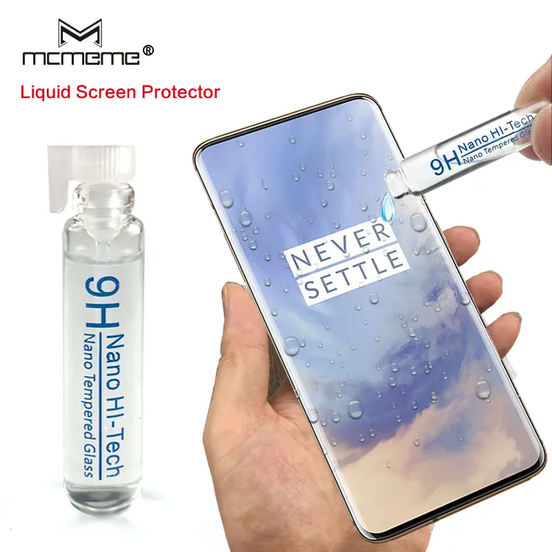 Жидкость для экрана из закаленного стекла Oneplus 7 pro 7pro защита Hi tech полное покрытие