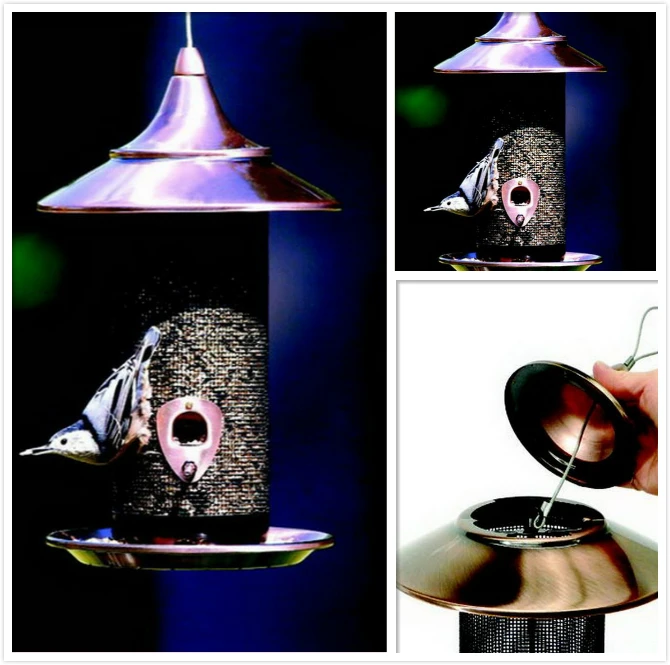 

European style wild bird feeder Outdoor bird feeders food container
