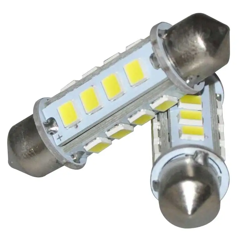 2x автомобильный гирлянда 44 мм 42 39 36 32 SMD светодиодный светильник лампы авто
