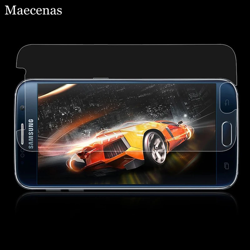 2PCS sFor Glass Samsung Galaxy S6 Screen Protector Tempered For Protective Film G920 | Мобильные телефоны и аксессуары
