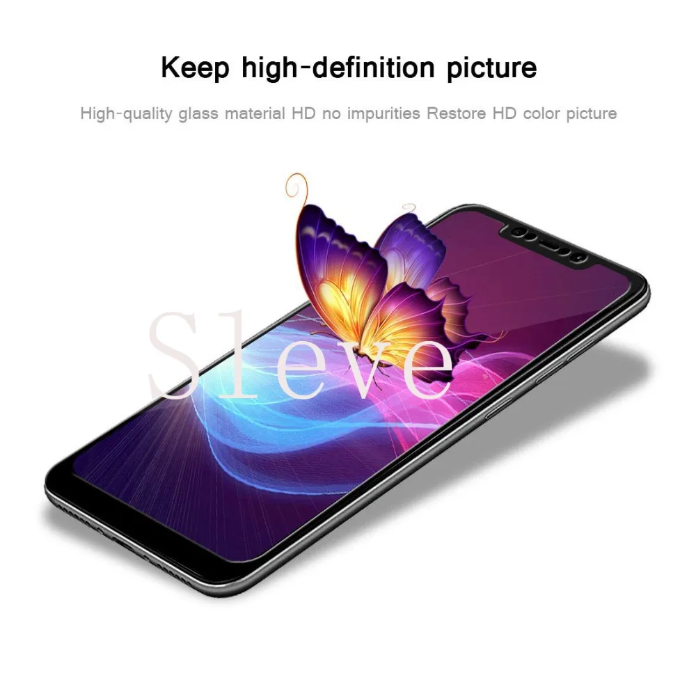 2.5D 9H Xiaomi Pocophone F1 закаленное стекло полное покрытие премиум экран протектор для 6 18