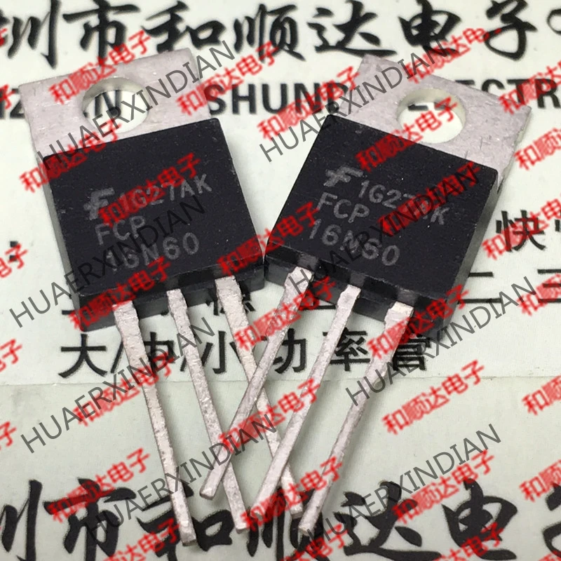 Новый оригинальный FCP16N60 TO 220|Индукторы| |