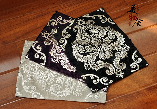 Наволочка для подушки с серебристой вышивкой на заказ свадьбы дивана кресла