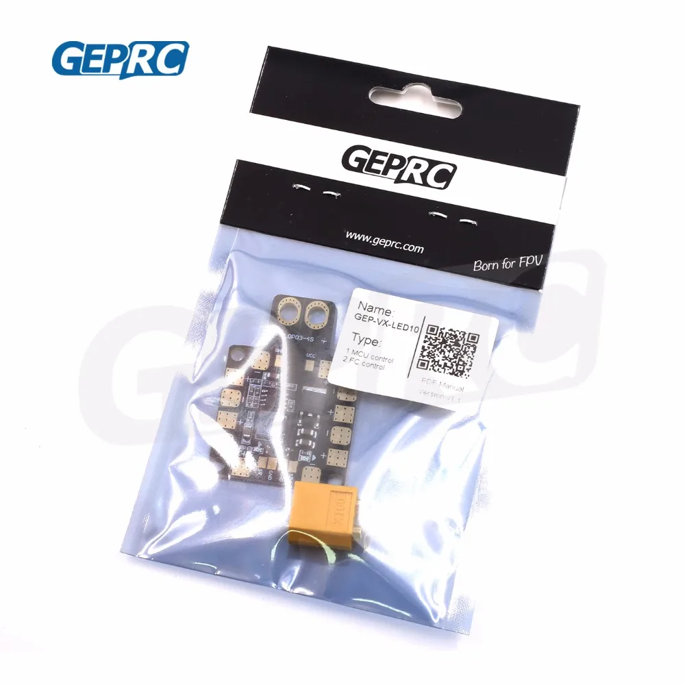 Распределительная плата GEPRC PDB XT60 с встроенным BEC Высокоэффективная линейная 5 В/2