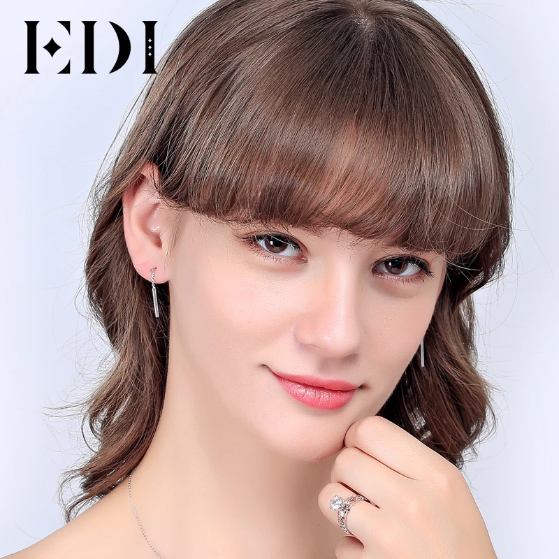 Женские длинные серьги подвески из серебра 925 пробы|drop earrings|earrings forearrings for women |