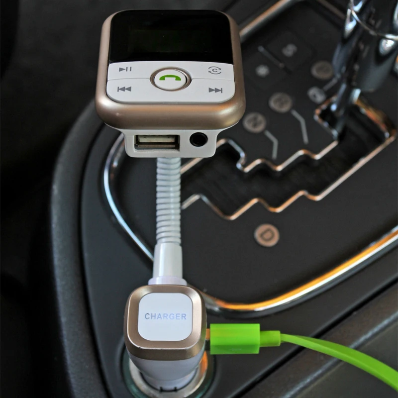 Новейший комплект беспроводной связи Bluetooth для автомобиля fm передатчик с USB