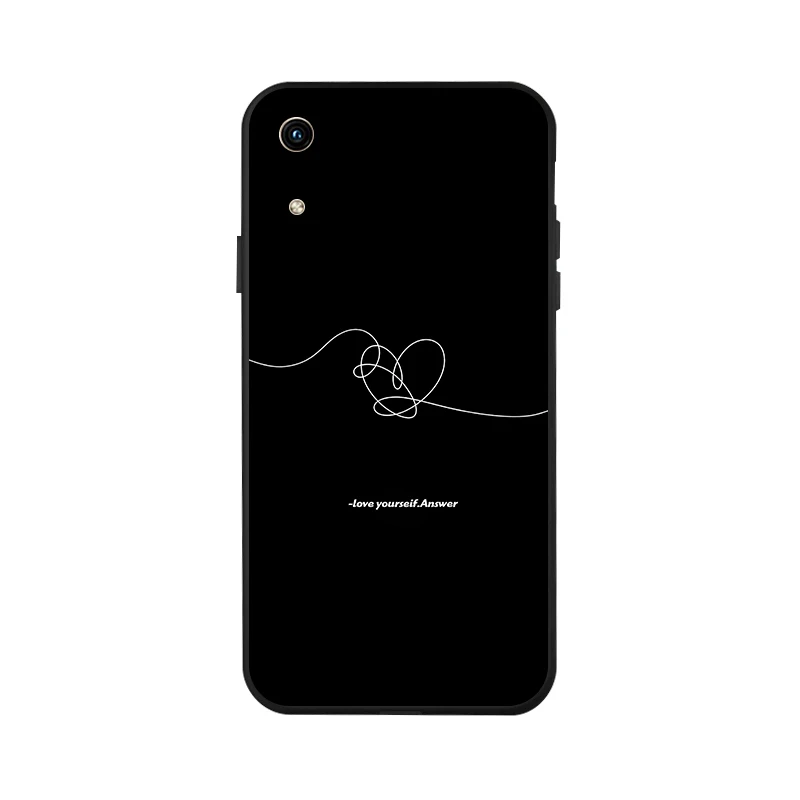 Чехол для Huawei Honor 8A мягкая задняя крышка из ТПУ чехол телефона с отпечатком пальца