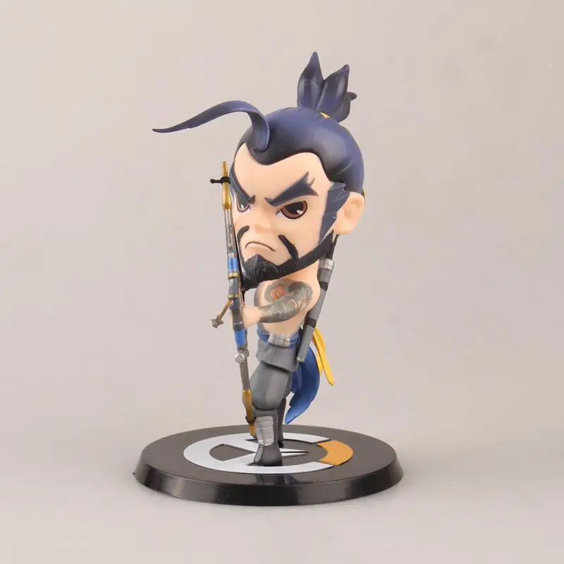 11 см мини Hanzo Soldier 76 Q Ver фигурка Heros Hochot игра японского аниме статуя ПВХ фанатов