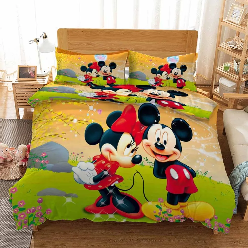 Минни Дональд Дак постельные принадлежности пододеяльник набор пододеяльников