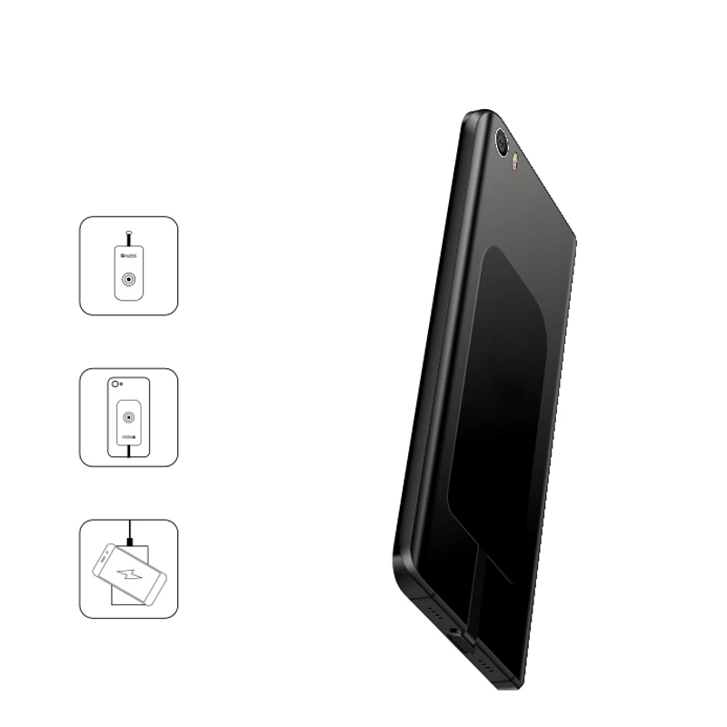 Type-C Qi беспроводной зарядный USB-C модуль Qi приемник с интерфейсом type C для Xiaomi 5 для huawei для zte для Oneplus 2 3