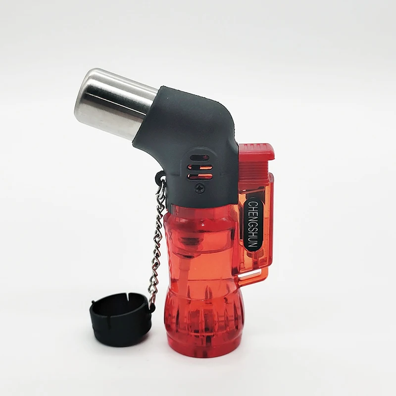 Трехтрубная Зажигалка TorchTurbo, зажигалка для сигарет, поставки, пистолет-распылитель, Электронная зажигалка, газовая зажигалка с фиксированным пожарным устройством