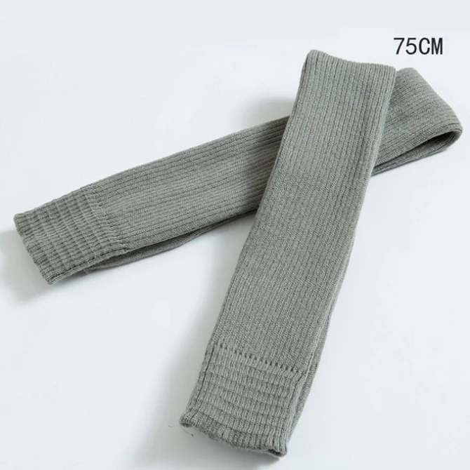 Light gray 1 пара для женщин Йога Длинные вязаные гетры носки для девочек балетные костюмы латинских танцев Пилатес женские боти - Цвет: Light gray