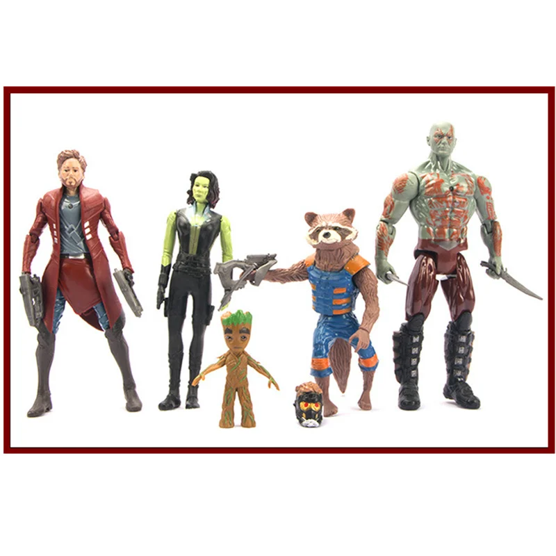 Мстители 3 Бесконечность войны подвижный шарнир супер герой со светом фигурка