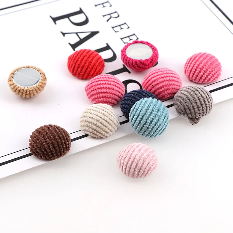 50 шт. вельветовые пуговицы с плоской спинкой 15 мм|buttons scrapbooking|cover buttonsbutton flatback |