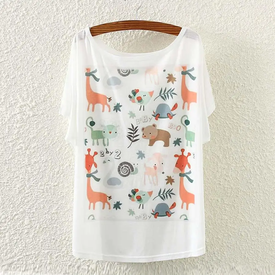 Оптовая продажа 2015 летняя женская футболка большие размеры рукав летучая мышь