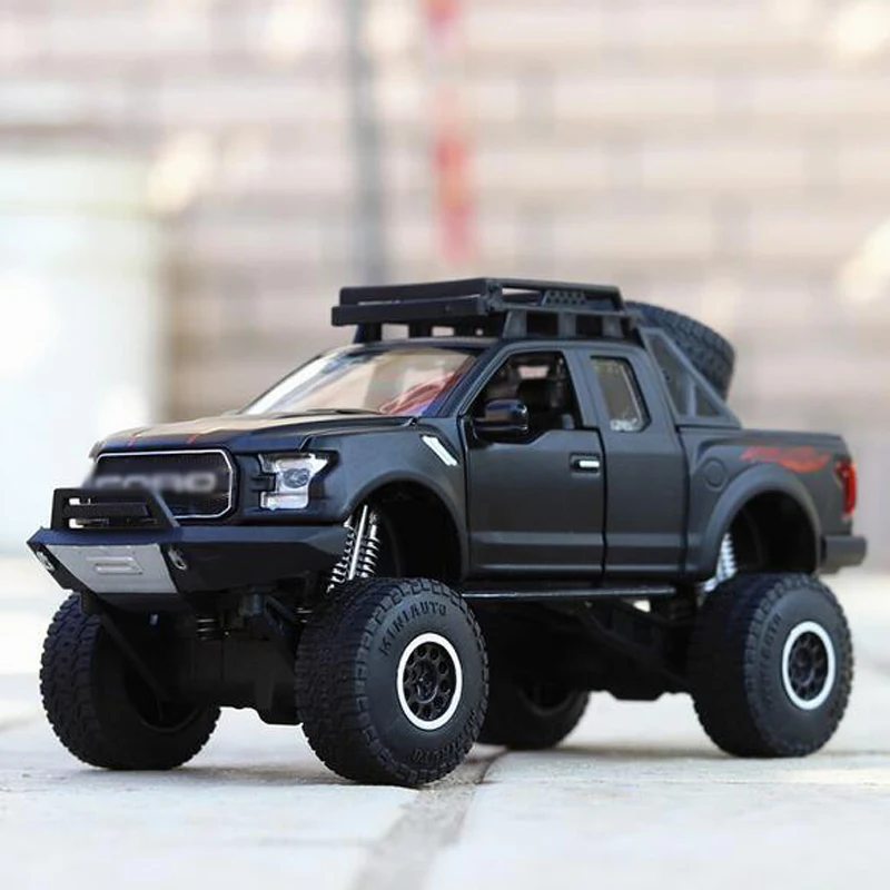 Лидер продаж модель автомобиля из сплава 1:32 Raptor F150 пикап Металлический
