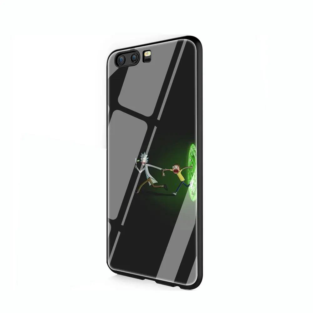 Рик и Морти, закаленное стекло, чехол для huawei P10 P20 P30 mate 20 Honor 9 10 Lite Pro 7A 8X P Smart - Цвет: G11