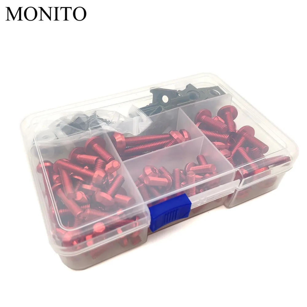 Motorcycle Fairing Bolts Nut Kit Body Fastener Clips Screw For kawasaki versys 650 z900 z1000 suzuki africa twin Accessories | Автомобили