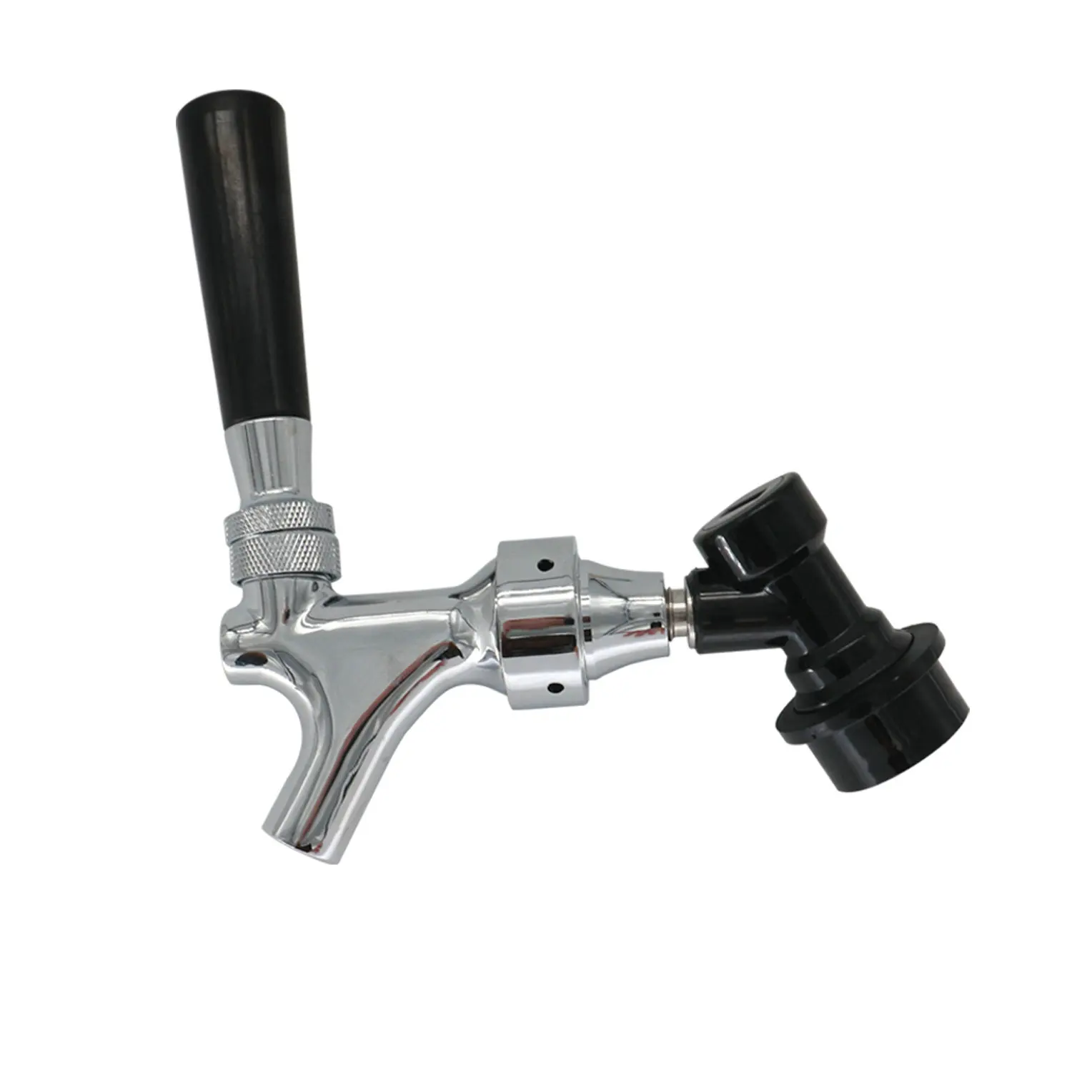 beer tap kit Крафтовый пивной кран с жидким шариковым замком, быстроразъемный хромированный пивной кран, домашний пивоваренный пивной газированный набор - Цвет: beer tap kit