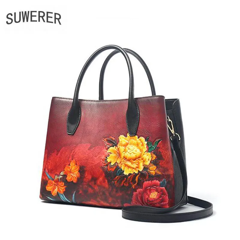 Новинка 2019 женские сумки SUWERER из натуральной кожи роскошные женская сумка