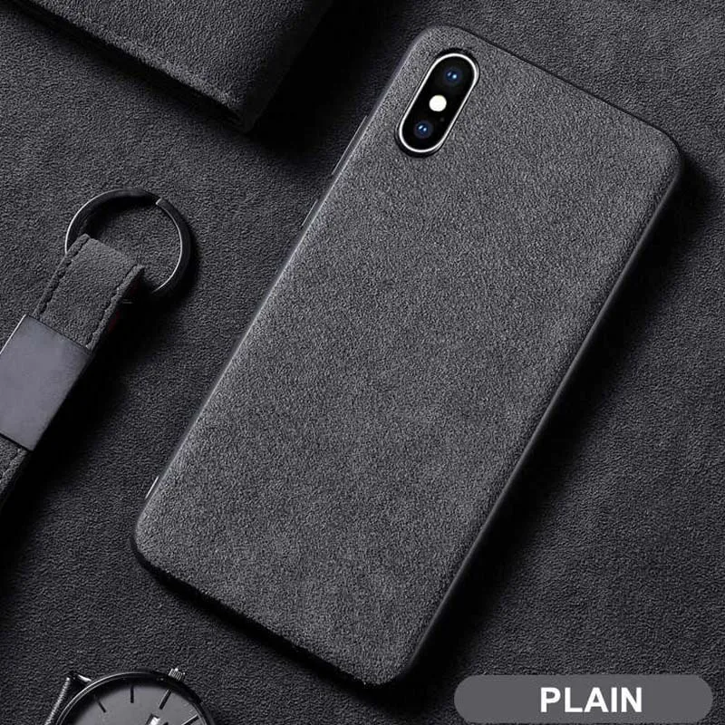 Plain Логотип роскошного автомобиля чехол для телефона для iPhone 6S Plus 7 7Plus 8 8Plus X 10 XR XS Max 11 Pro 11Pro Coque силиконовый кожаный чехол с Бэтменом - Цвет: Plain