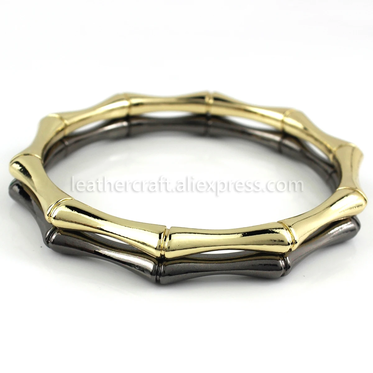 1 сверхмощное бамбуковое уплотнительное кольцо для сумки ручка металлический