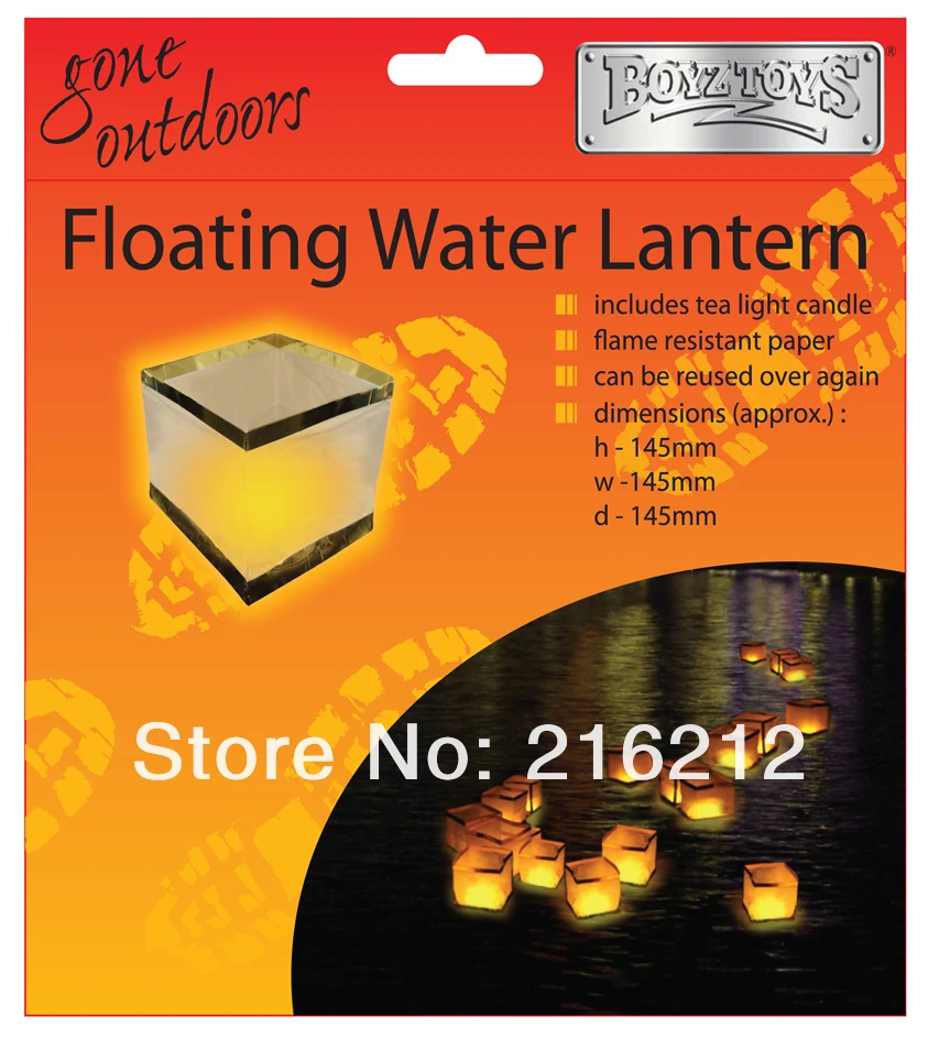 Китайские фонари плавающий фонарь желаемая вода река бумасветильник|lights &