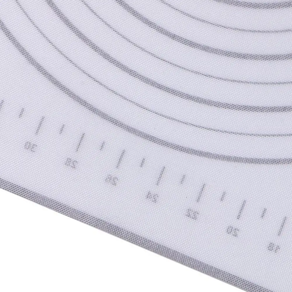 Антипригарный силиконовый кондитерский коврик с измерением 60х40см для выпечки