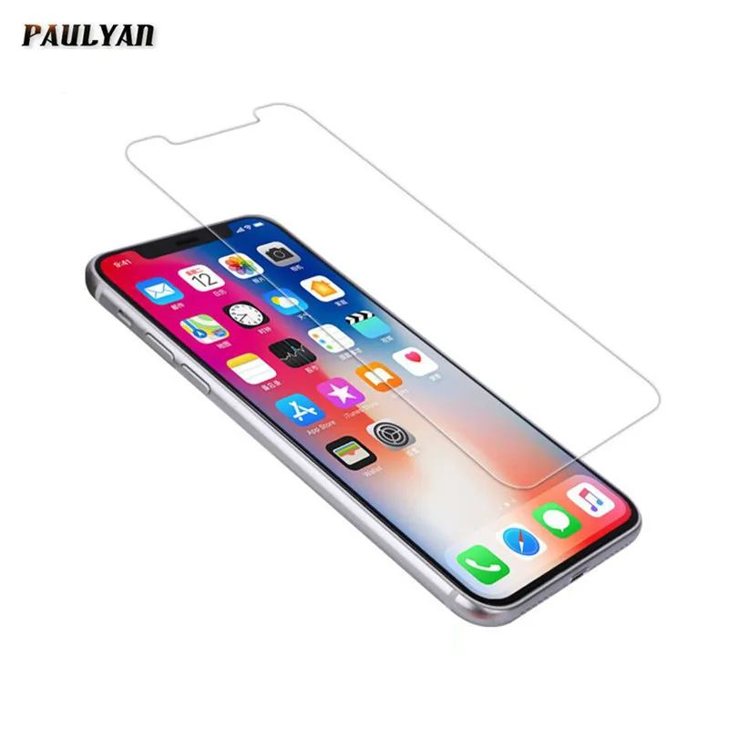 9H закаленное стекло для iphone 7 8 X XS 11 Pro Max XR защита экрана 5S защитное на 6s Plus