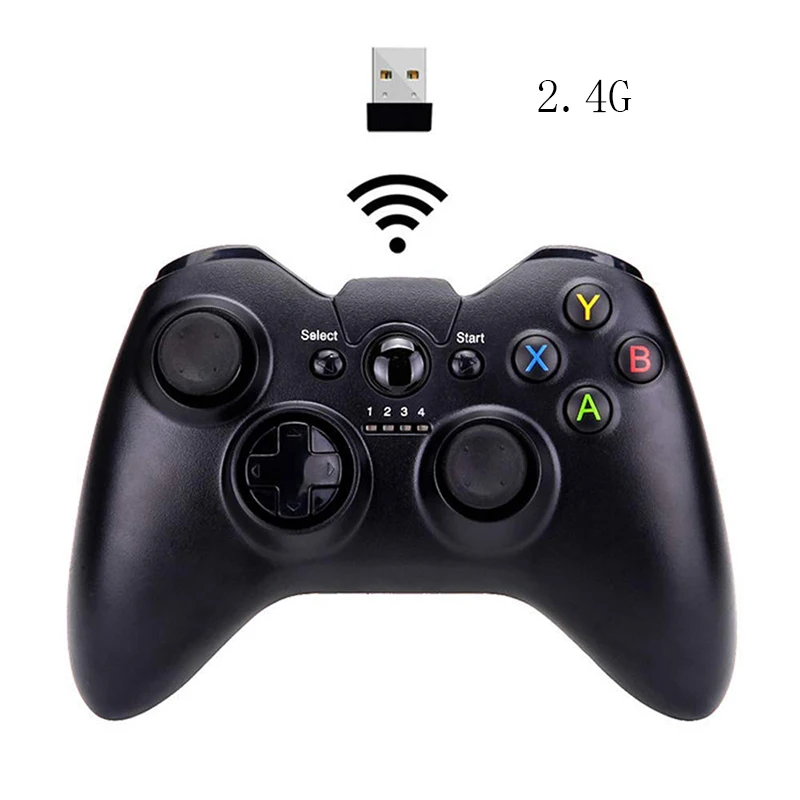 Bluetooth беспроводной геймпад игровая ручка 2 4G приемник Игровая приставка с