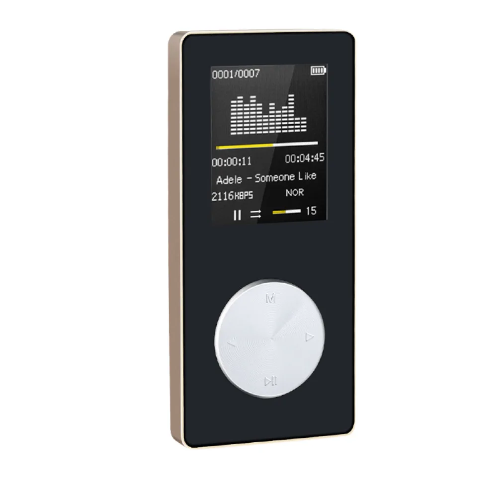 Bluetooth MP3 music player 1.8-inch video playback pedometer e-book FM radio multi-language speaker multiple colors | Электроника