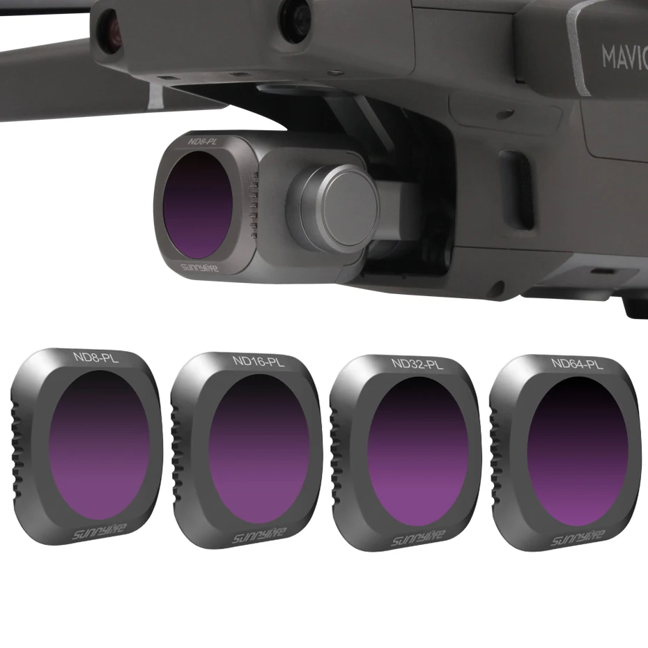 Набор аксессуаров для защиты объектива DJI Mavic 2 Pro NDPL4/8/16/NDPL 32|Фильтры| |