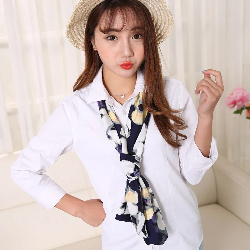Spring and Summer Women's Small Tie Fashion Wild Band Hair Bag Decorative Straps Practical Printing Accessories | Аксессуары для