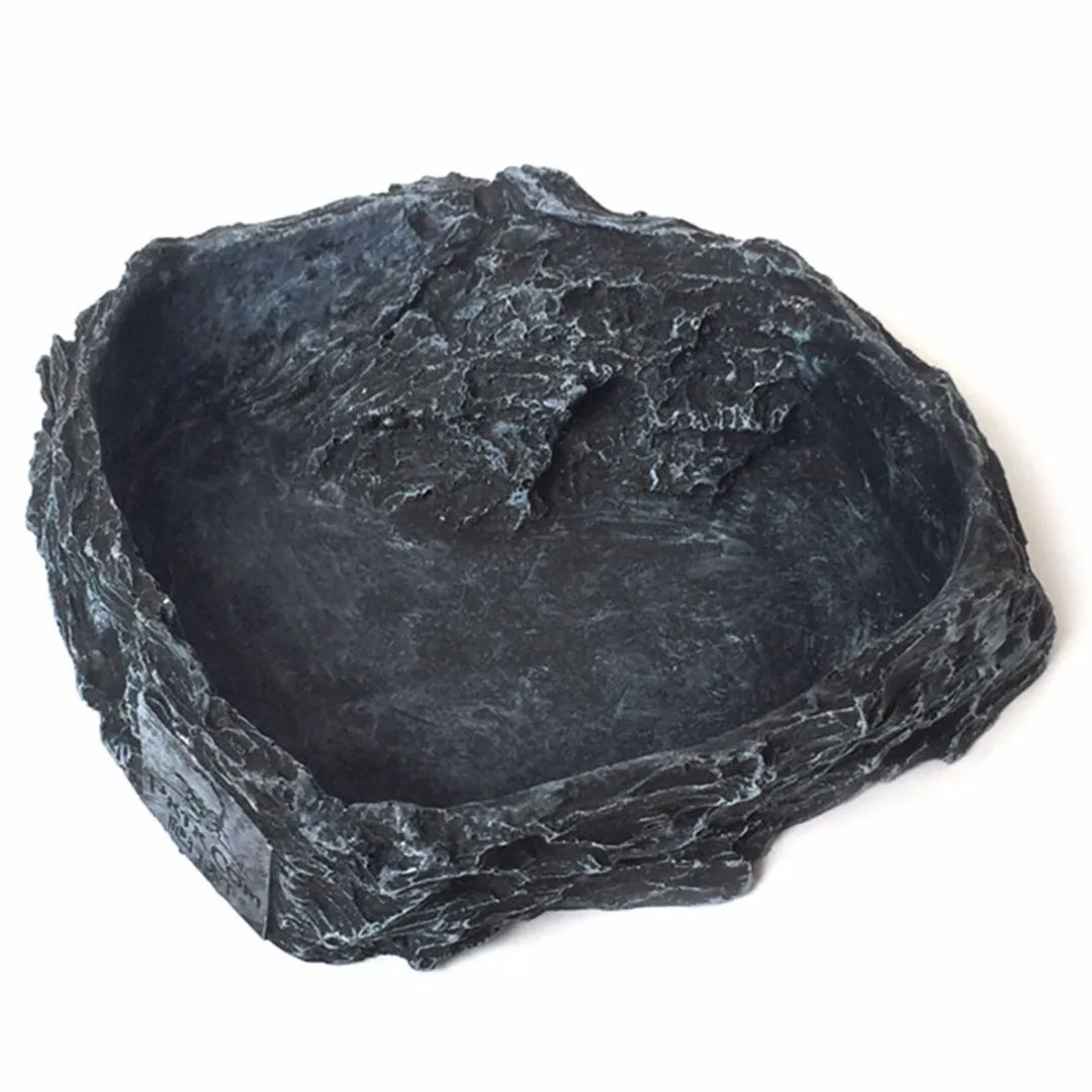 1 х чаша для подачи воды под рептилию Черепаха Ящерица черепаха амфибия горшок