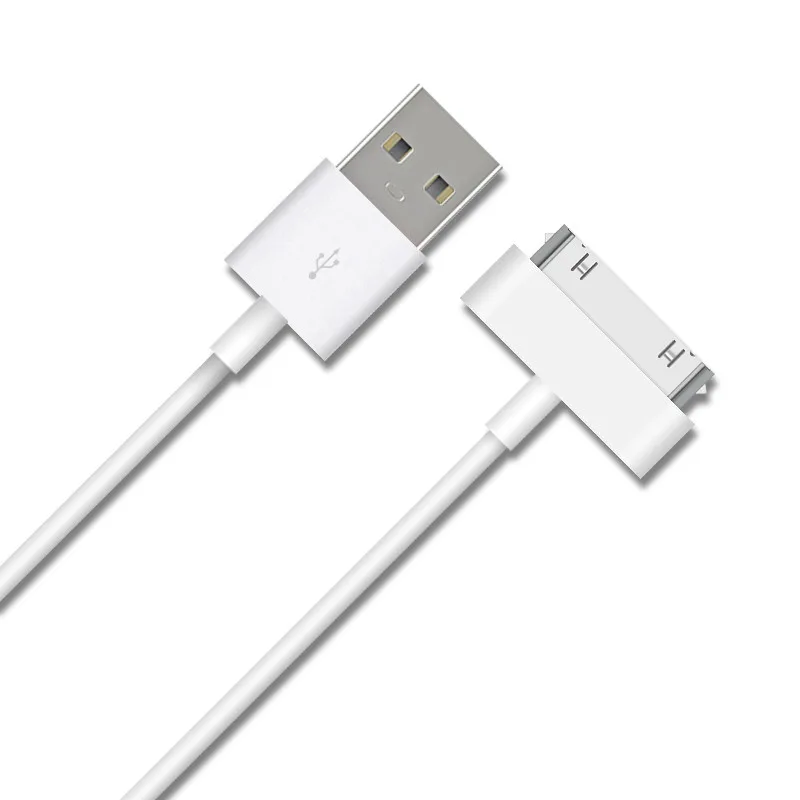 USB-кабель для iPhone 4 s 4s 3GS 3G iPad 1 2 3 iPod Nano itouch 30 Pin быстрой зарядки зарядное устройство