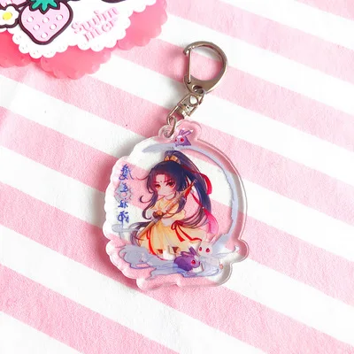 1 шт. Fujoshi Grandmaster of Demonic mo dao zhu shi Weiwuxian Lan Zhan Portachiavi брелок подвеска брелок - Цвет: 11