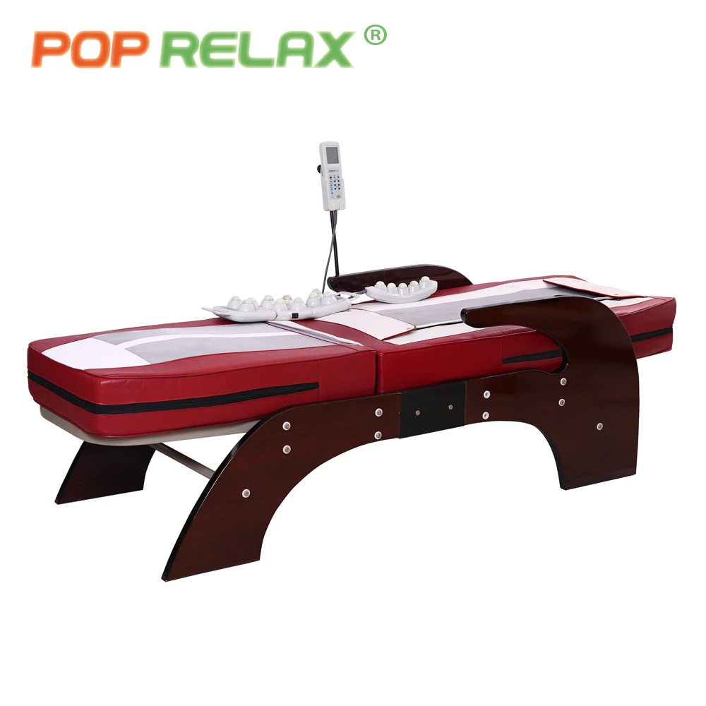 POP RELAX термомассажная кровать для всего тела электрическое Отопление Позвоночника расслабляющий массажер здравоохранения rolling украшение из нефрита, в Корейском стиле роликовая Массажная кровать